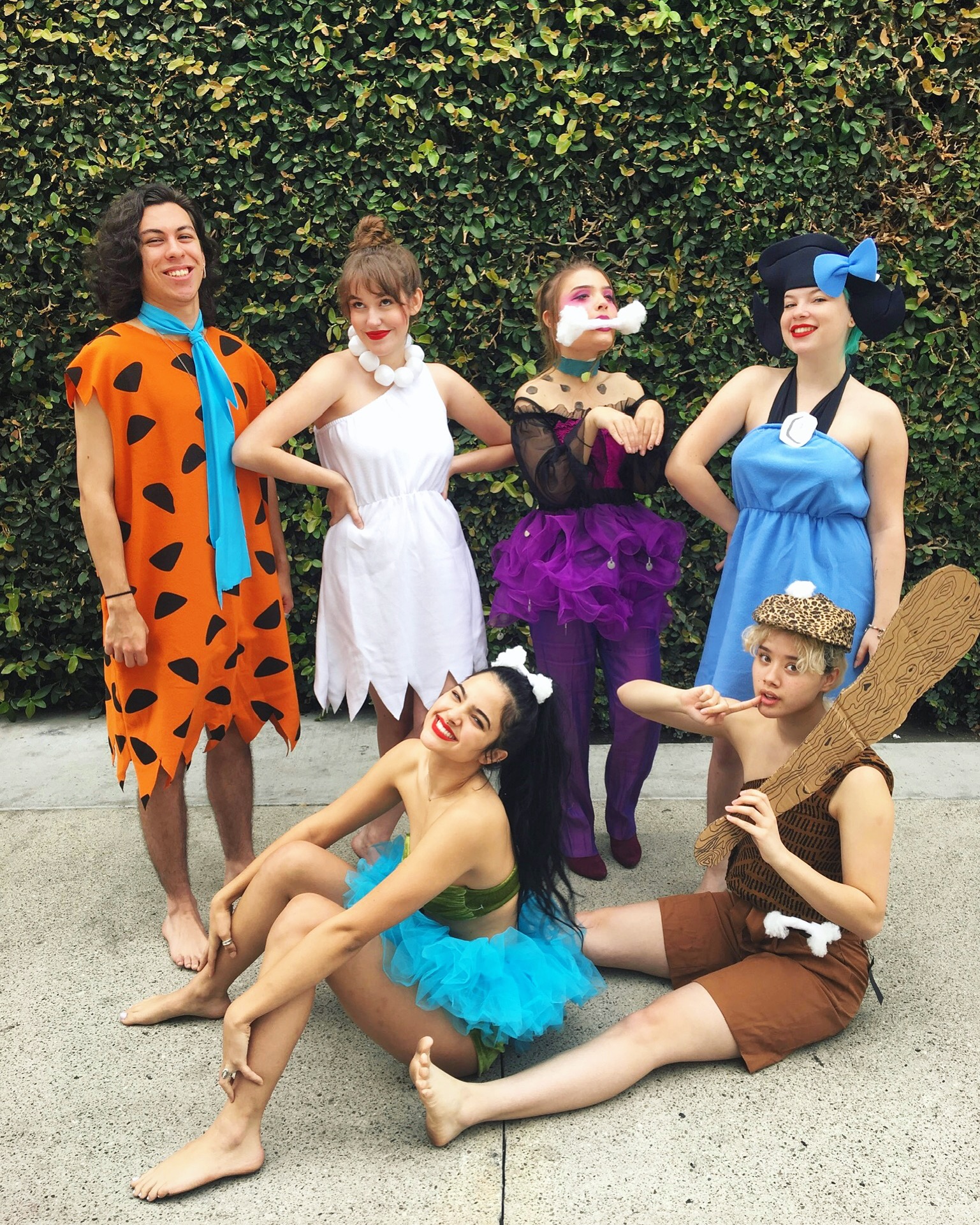 Buffalo Exchange Orange County Fullerton Halloween The Flintstones Fred Wilma Barney Betty Pebbles Dino