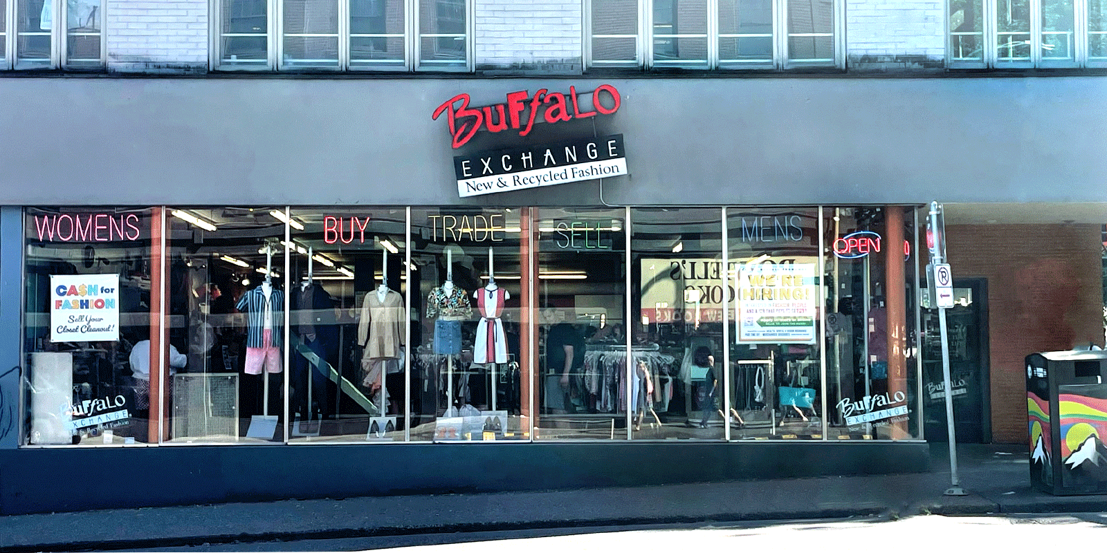 Exterior of Buffalo Exchange Portland, Downtown