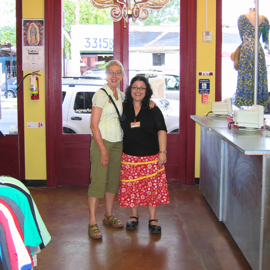 Denise and Kerstin Block in New Orleans Store