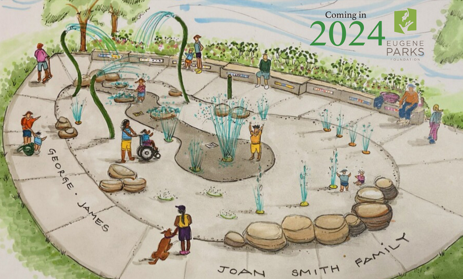 Eugene Parks Foundation's illustrated park concept