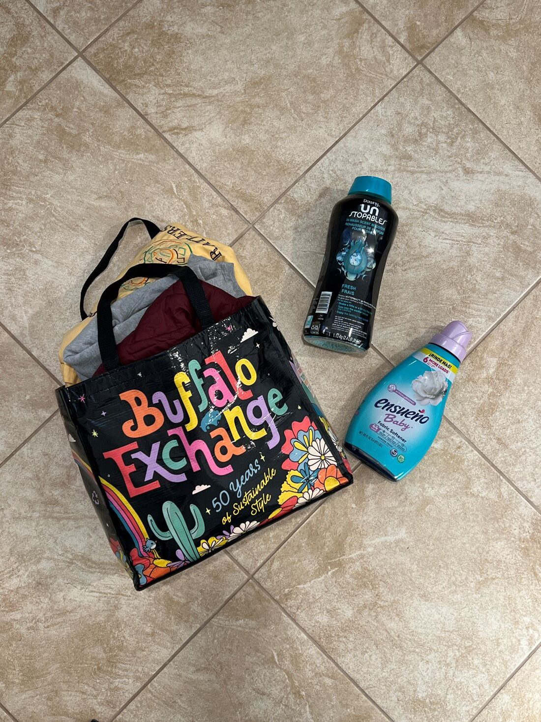 Buffalo Exchange Tote Bag with Laundry Cleaners Buffalo Exchange tote bag with laundry cleaners