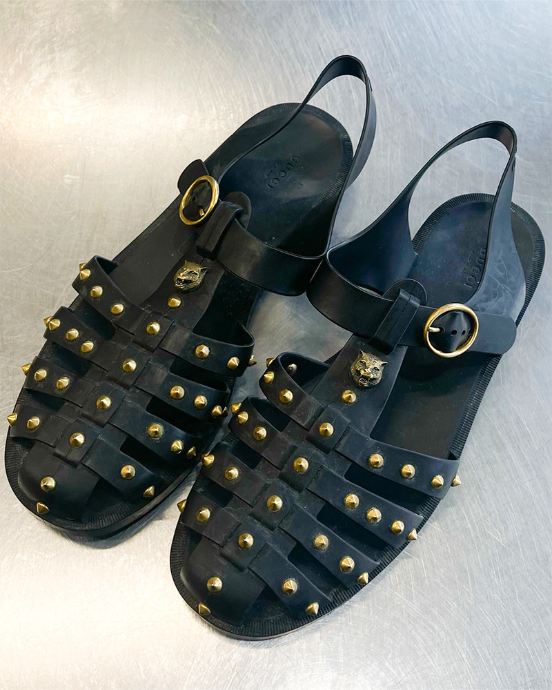 Blog-16-Edited Gucci studded fisherman jelly sandals