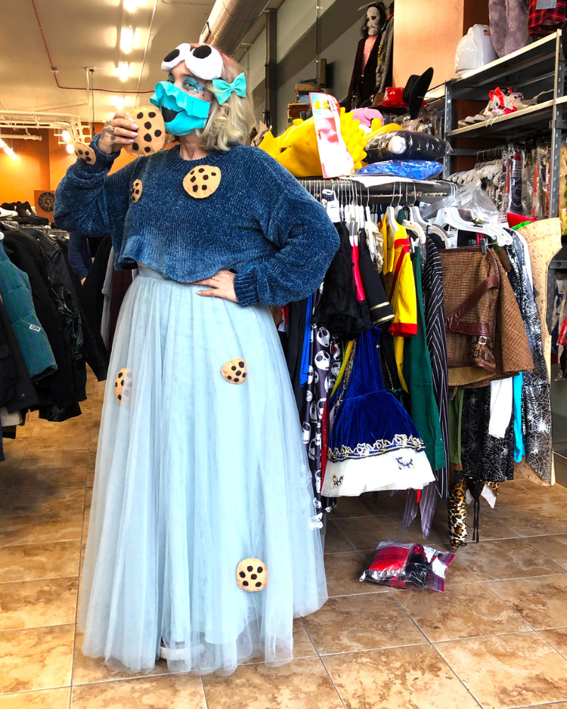 Cookie Monster from Sesame Street Halloween costume