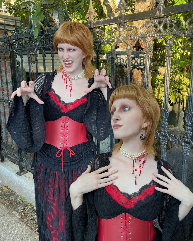 Bride of Dracula vampire Halloween costume