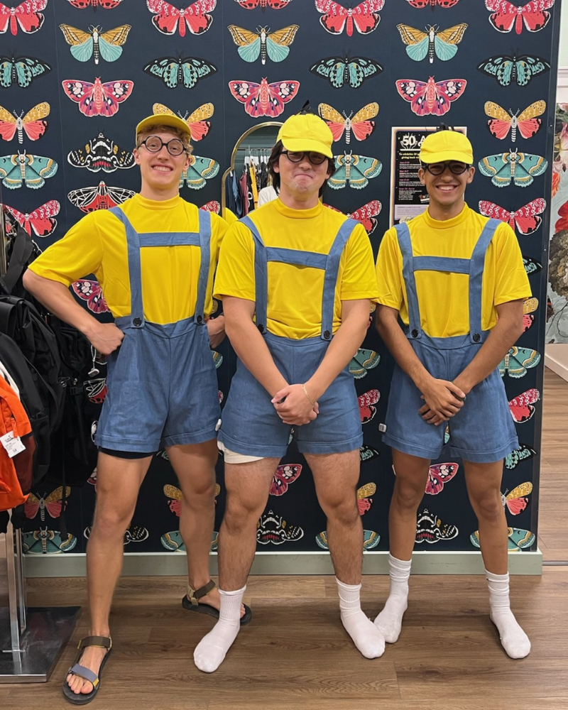 Minions from Despicable Me group Halloween costume