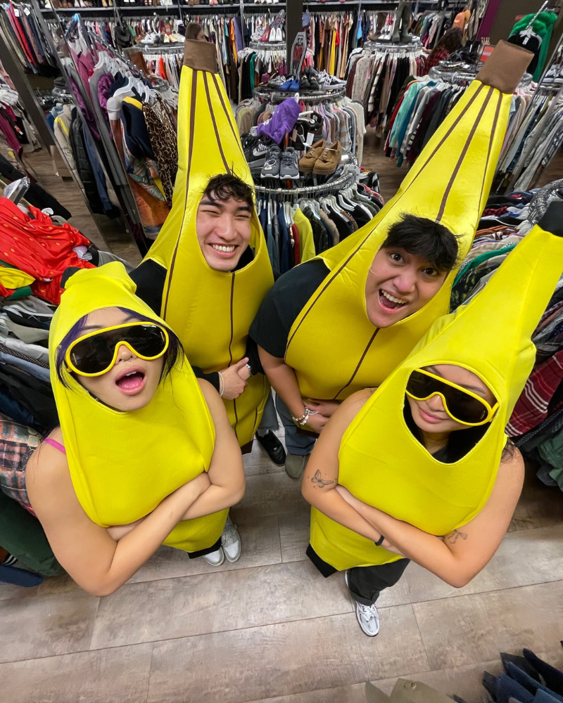 Banana bunch group Halloween costume