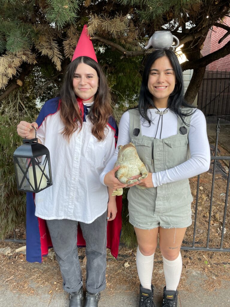Easy Halloween Costume to DIY at Buffalo Exchange - Over the Garden Wall Wirt and Greg
